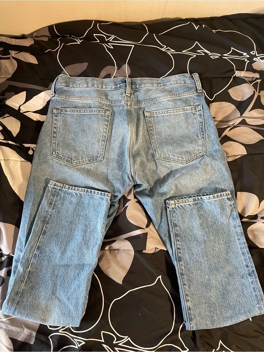 J. Crew Light Blue Straight-Leg Jeans
